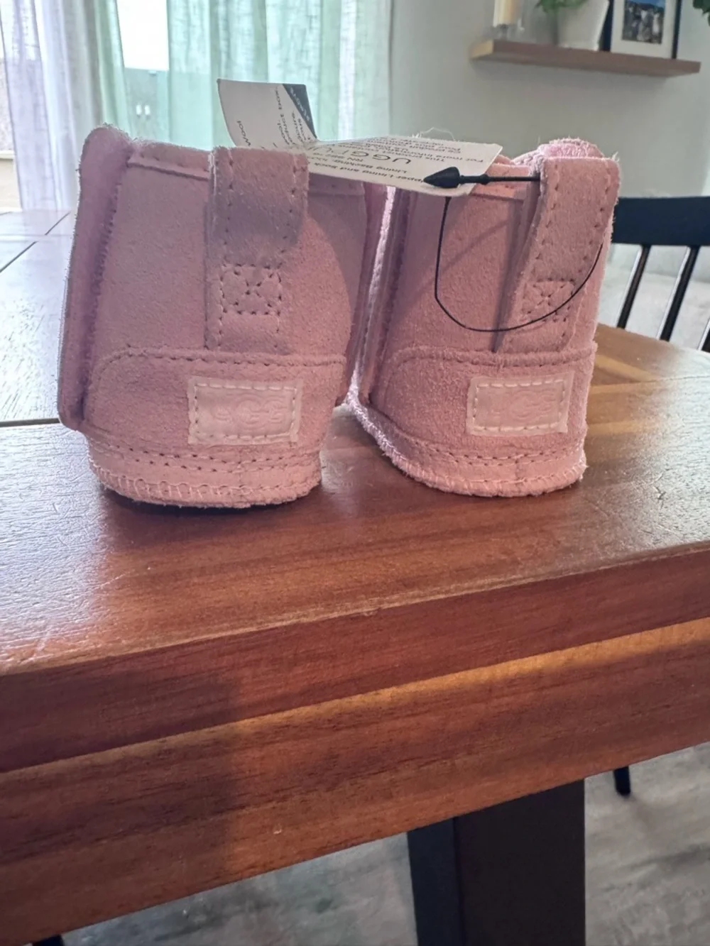 NWT UGG Baby Baby Neumel Pink Size 02/03